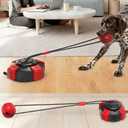 Upgraded Powerful Interactive Dog Toys Tug of War, Puppy Teething Toys for Aggressive Chewers, Indestructible Dog Stimulation Toys to Keep Them Busy, Chew Toy for Small Medium Large Breed Dogs