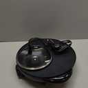 OVENTE Electric Hot Pot and Grill Combo, 2-in-1 Portable Countertop Cooker with Temperature Control Perfect for Korean BBQ, Shabu Shabu and Soup with Free Strainer, Chopsticks and Tong, Black GH10133B