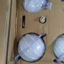 Mid Century Modern Gold Sputnik Flush Mount Ceiling Light Antique Brass Ceiling Lights 6 Light Amber Glass Chandelier Small Living Room Globe Ceiling Light