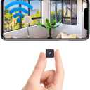 Mini Wireless Security Camera, 1080P HD Small Magnetic Home WiFi Micro Camera Nanny Cam with Motion Detection, Cloud & SD Storage, Night Vision, Tiny Cameras for Home Pet Baby Office Indoor Outdoor