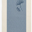 GoTCele Placemats Set of 6 for Dining Table Mats Washable Easy to Clean PVC Placemat (Ginkgo Navy)
