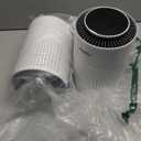 2 Pack Air Purifiers for Home Bedroom H13 True HEPA Air Filter Cleaner, Odor Eliminator, Remove Smoke Dust Pollen Pet Dander, Night Light For Home Living Room Dorm, Quiet 24dB Filtration System