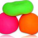 JA-RU Stretchy Ball (Pack of 6) + Marwel Grab It Claw