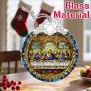 Christian Religious Christmas Ornaments - The Last Supper Ornament | Christmas Tree Ornament | Xmas Tree Decor - Spiritual Guardian Gift, Holiday Keepsake, Gift Ideas & Holiday Present