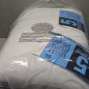 Goose Feather Down Fiber Pillows Standard Size Set of 2, Luxury 3-Chamber Pillows with Soft & Down-Proof Cover, Fluffy Plush Hotel Bed Pillows for Side, Back & Stomach Sleepers