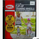 Training Wheels Bell Spotter 500 Flip-UP For Bikes 12" - 20" Wheel Flip Down NIB