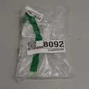 UNA GELLA Medium Square Gel Nail Tips 504pcs Full Matte Square Gel Tips Half Cover Clear False Nails Tips No C Curve with Position Line for Perfect Nail Extentions 12 Sizes, Gelly Tips