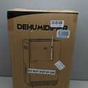 5,000 Sq.Ft 2025 Dehumidifier 80 Pint/Day Dehumidifier for Basement, Bedroom, Home, Bathroom, Smart Compressor Dehumidifier with Drain Hose, Intelligent Humidistat 24H Timer,Child Lock,Defrost,Silent