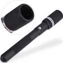 Watris Veiyi 12.6inch Pool Cue Extender, Billiard Cue Sticks, Telescopic Pool Stick, Aluminium Alloy Billiard Accessories Extender Black