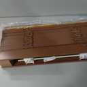 DEZ FURNISHINGS Cordless 2" Signature Faux Wood Blind, 27" W x 60" H, Bark Brown