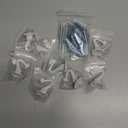 OBSTKUCHEN 8 Sets Ceiling Hooks for Hanging Plants, Heavy Duty Small Metal Swag Hook with Toggle Bolt Hardware, Indoor Outdoor Wall Plant Hanger for Lights Décor (White)