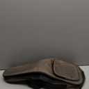 Simple Linen 10MM Classic Thick Durable Ukulele Case Bag with Large Storage (21in, Brown)