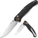 Tactical Knife Pocket Folding Knife 3.7'' Blade Micarta Handle Axis Lock 440C Stainless Steel Camping Knife Perfect for Fishing Hiking Survival Gifts for Men Women