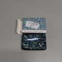 Credit Card Holder, Mini Aluminum Card Wallet RFID Blocking Slim Metal Hard Card Case for Women Men, Vintage Plants