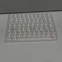 CableCreation Cat6 RJ45 Connectors, 100-PACK Cat6 RJ45 Ends, Ethernet Cable Crimp Connectors UTP Network Plug for Solid Wire and Standard Cable, Transparent