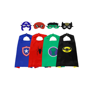 Superhero Capes for Kids,Hero Capes and Masks Fit for 4-12years old boy and girls Dress up and Holiday Costumes.