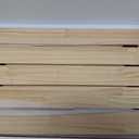 Solid Pine Wire Shelf Covers, 12" D x 43" L, Tool-Free Pantry Rack, 43" Length
