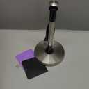 simplehuman Standing Paper Towel Holder with Spray Pump, Brushed Stainless Steel