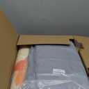 50 x 50 inch Baby Playpen with Mat Small Playpen for Babies and Toddlers Baby Fence Playards, Dark Gray + Mat