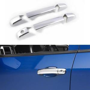 AUCERAMIC Chrome Door Handle Covers Trim Compatible with 2007-2014 Chevy Silverado GMC Sierra 1500 2500HD 3500HD