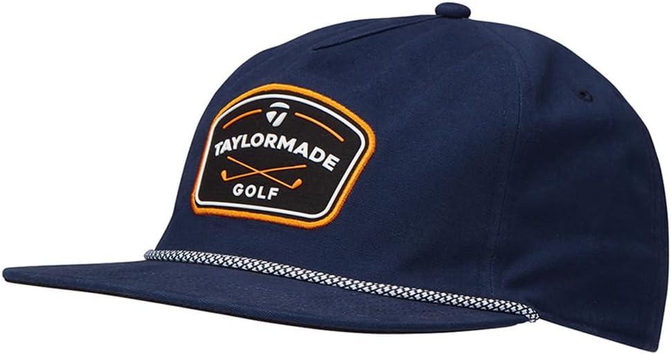 TaylorMade 2024 Daytona Rope Snapback Hat, XS (US, Alpha, X-Small, Navy)