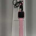 Kids Smart Watches Girls Gift Age 6-12 with 12 Puzzle Games, Heart Rate, Sleep Monitor, Pedometer, Flashlight, 1.83" Touchscreen IP68 Waterproof Kid Watch Brithday Gift for Girls (Pink)