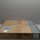 Furmax Small Portable Standing Desk Adjustable Height, Mobile Stand Laptop Computer Workstation with Lockable Wheels for Walking Pad Treadmill (Black)