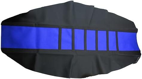 Motorcycle Universal Seat Cover Non-Slip Suitable Rubber Striped Seat Covers Soft For YZ125 YZ250 YZ450F WR250F WR450F TTR230 WR400F XTZ125 YZ WR TTR 125 250 Dirt Pit Bike Motocross Off Road Motorbike