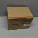 Hollyone Hydrangea Artificial Flowers in Vase Red Silk Fall Fake Flowers Arrangements with Glass Vase with Faux Water Faux Floral Bulk Bouquet for Office Table Centerpiece Shelf Home Decorations