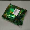 20/40/60/80 FT St Patricks Day Garland Decor Gold Green Shamrock Hat Tinsel Garland, Shiny Metallic Streamer Twist Garland Hanging St Patricks Day Decorations for Home Indoor Outdoor Party Supplies