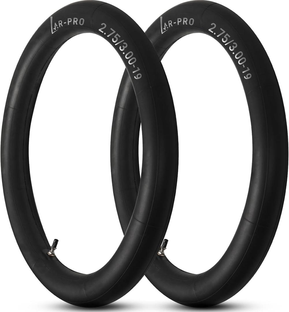 AR-PRO (2-Pack) 2.75/3.00-19" Heavy Duty Dirt Bike Inner Tubes with TR4 Valve Stem for 70/100-19, 80/100-19 19" Dirt Pit Tires, Compatible with Surron, Talaria, Segway, UltraBee and More