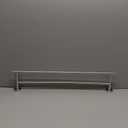 JQK Double Towel Bar 27 Inch, Brushed Steel Useable Length 24 Inch 304 Stainless Steel Thicken 0.8mm Bath Towel Rack for Bathroom, Towel Holder Wall Mount, TB100L24-BN