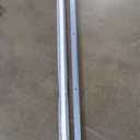 3-Lite 78" Frosted Glass Bi-fold Doors with Installation Hardware Kit for 80" Door Opening Height