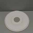 15 3/4"OD x 3 7/8"ID x 3/4"P Berkshire Ceiling Medallion (Fits Canopies up to 7")