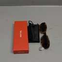 Miyya Old Money Polarized Oval Sunglasses 2025 Edition, UV400 Protection, Feather-Light Fit & Trendy Colors (Amber Tortoise)