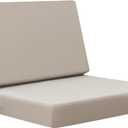 idee-home Outdoor Cushions for Patio Furniture, Outdoor Seat Cushion, Waterproof Couch Hampton Bay Deep Seat Replacement Chair Cushions for Garden Lawn Backyard Deck, 28.5 x 28.5