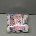 Pumpkin Decorations Halloween Crafts for Kids 13Pcs White Artificial Pumpkin Painting Kit with Sticker Kids DIY Arts and Crafts for Halloween Party Thanksgiving Classroom Home Fall Decor (SML, Colorful)