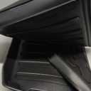 ROCCS Front Trunk Mat Fits for Rivian R1T/R1S Accessories 2022 2023 2024 All Weather TPE Frunk Mats Cargo Liners Trunk Mat with Upper Mat