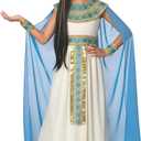 Morph Cleopatra Costume Kids, Egyptian Costume Kids, Cleopatra Costumes for Girls, Egyptian Costumes Girls (Large)