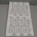 UMEIED Champagne Glasses, Set of 12 Champagne Flutes with Classic Shape, Long stem Sparkling Wine glasses for Wedding, Restaurant, Bar, Wine Toasting, Clear