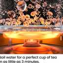 Chefman 1L Electric Tea Kettle with LED Lights, Automatic Shut Off, Removable Lid, Boil-Dry Protection, Hot Water Electric Kettle Water Boiler, Electric Kettles for Boiling Water
