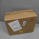 MyGift 4 Pcs Gold Bathroom Accessories Set with Toothbrush Holder, Soap Dispenser, Tumbler and Soap Dish, Bathroom Organizer Accessory for Modern Home Decor, Complete Ceramic