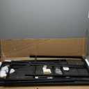 Sweetcrispy L Shaped Desk Gaming Computer 50 Inch Reversible Corner PC Work Table for Writing Study Student with Wood Tabletop Metal Frame CPU Stand Side Bag for Home Office Small Space, Grey