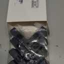 Leinuosen 4 Pcs 1.97 Inch Height Patio Furniture Riser l Shaped Outdoor Waterproof Plastic Sofa Legs Replacement Couch Feet with Screws for Outdoor Yard Sofa Couch Table Chairs Feet Support