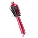 Shark Glossi 2-in-1 Hot Tool and Air Glosser | Ultra-Fast, Ultra-Glossy Blowouts at-Home | Heat-Controlled Ceramic, Curly, Coily, and Color Friendly | Raspberry | HT302BP