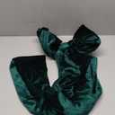 Canlierr Giant Wall Bow Decorations 90x18 Inch Oversized Large Velvet Bow Decorative for Room Wall Backdrop Party Birthday Baby Shower Decor Front Door Patio Outdoor Wedding Arch Supply(Green)