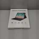 OYEEICE Ipad Air 13 Inch Case Keyboard (M2), 7 Color Backlit iPad Pro 12.9-inch (6th/5th/4th/3rd Generation), Detachable Keyboard for iPad with Pencil Holder, Black