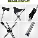 Lightweight Travel Stools for Adults. Cane with seat,Walking Stick,Foldable Chair,Hiking Stick,Camping,Hiking,Walking Cane Chair,Walking Stick with seat,Seatable Crutch Stool,Stick Chair