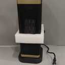 Space Heaters for Indoor Use, Staholz Portable Space Heater with Humidifier/Ambient Light, Family-Safe Electric Heaters with Thermostat,12H Timer,70 Oscillation,Ultra-Quiet for Home Office(GD) (Gold)