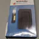 Heath Zenith Wired Mechanical Doorbell Chime Kit, 2-Melody Ding-Dong or Ding, Lighted Push Button, Black Plastic, Hardwired, 85dB, 18000204